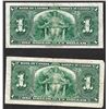 Image 2 : Set of (2) 1937 $1 Bank of Canada Notes