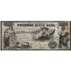 Image 1 : 1854 $5 Potomac River Bank Obsolete Note