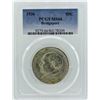 Image 1 : 1936 Bridgeport Connecticut Centennial Commemorative Half Dollar Coin PCGS MS66