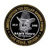 Image 2 : .999 Silver Sam's Town Las Vegas Nevada $10 Casino Limited Edition Gaming Token