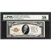 Image 1 : 1928 $10 Gold Certificate Note Fr.2400 PMG Choice About Uncirculated 58