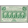 Image 1 : July 17, 1862 Fifty Cents First Issue Fractional Currency Note