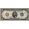 Image 1 : 1914 $5 Federal Reserve Note