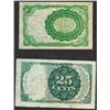 Image 2 : Lot of 1863 Ten Cent & Twenty Five Cent 4th Issue Fractional Notes