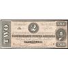 Image 1 : 1864 $2 Confederate States of America Note