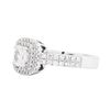 Image 2 : 14KT White Gold 1.45 ctw Diamond Ring