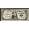 Image 1 : 1935E $1 Silver Certificate Note ERROR Gutter Fold