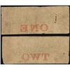 Image 2 : Set of 1851 $1 & $2 The Cochituate Bank Obsolete Notes