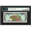 Image 2 : 1988 $1 Disney Dollars Note PMG About Uncirculated 50