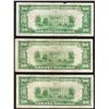 Image 2 : Lot of (3) 1934 $20 Federal Reserve Notes