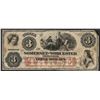 Image 1 : 1862 $3 Somerset and Worcester Savings Bank Obsolete Note