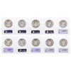 Image 2 : Lot of (10) 1884-O $1 Morgan Silver Dollar Coins PCGS MS63