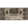 Image 1 : 1840 $10 The Chesapeake & Ohio Canal Company Obsolete Bank Note