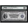 Image 1 : 1918 $1 Federal Reserve Bank Note Philadelphia Fr.714 PMG Very Fine 30