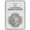 Image 1 : 1881-S $1 Morgan Silver Dollar Coin NGC MS65