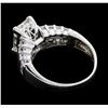 Image 3 : 14KT White Gold 2.09 ctw Diamond Ring