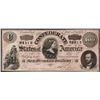Image 1 : 1864 $100 Confederate States of America Note