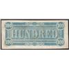 Image 2 : 1864 $100 Confederate States of America Note