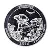 Image 1 : 2016 5oz Silver ATB Shawnee Illinois Silver Coin