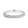 Image 1 : Platinum 1.00 ctw Diamond Eternity Band