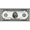 Image 1 : 1914 $5 Federal Reserve Note