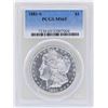 Image 1 : 1881-S $1 Morgan Silver Dollar Coin PCGS MS65