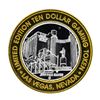 Image 2 : .999 Silver Las Vegas Club $10 Limited Edition Casino Gaming Token