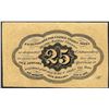 Image 2 : July 17, 1862 Twenty-Five Cents First Issue Fractional Currency Note