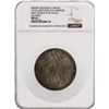 Image 1 : 1919 Great Britain BHM-4141 Bronze Medal First World War Peace Silvered NGC MS63