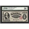 Image 1 : 1891 $1 Martha Washington Silver Certificate Note PMG Choice About Uncirculated