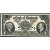 Image 1 : 1935 $5 Bank of Montreal Note