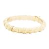 Image 1 : 14KT Yellow Gold Bamboo Motif Bangle Bracelet