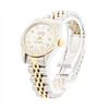 Image 2 : Ladies Two Tone Rolex Datejust Watch with Diamond Dial & Bezel