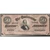 Image 1 : 1864 $50 Confederate States of America Note