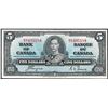 Image 1 : 1937 $5 Bank of Canada Note