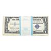 Image 1 : Pack of (100) Consecutive 1957 $1 Silver Certificate Notes