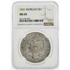 Image 1 : 1921 $1 Morgan Silver Dollar Coin NGC MS65