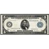 Image 1 : 1914 $5 Federal Reserve Note