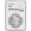 Image 1 : 1879-S $1 Morgan Silver Dollar Coin NGC MS65