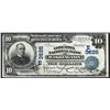 Image 1 : 1902 $10 The Columbia National Bank of Washington Note CH#3625