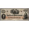 Image 1 : 1862 $100 Confederate States of America Note