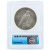 Image 2 : 1928 $1 Peace Silver Dollar Coin ICG MS62