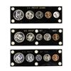 Image 1 : Set of 1953-1955 (5) Coin Proof Sets