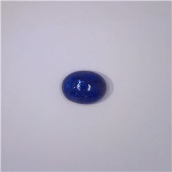 8.86 ct tanzanite cab oval cut