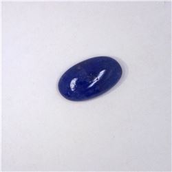 12.16 ct tanzanite cab oval cut