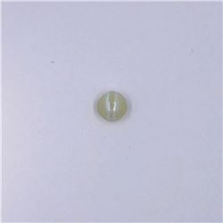 0.87 ct cat eye round cut