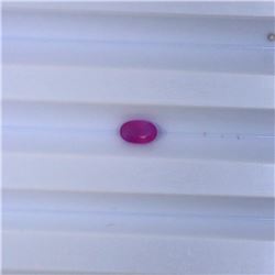 0.37 ct natural ceylon pink sapphire oval cut