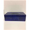 Image 2 : Natural Lapis Tissue Box    10"x5.5"