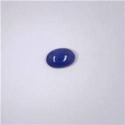 7.05 ct tanzanite cab oval cut