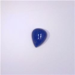 14.77 ct tanzanite cab pear cut